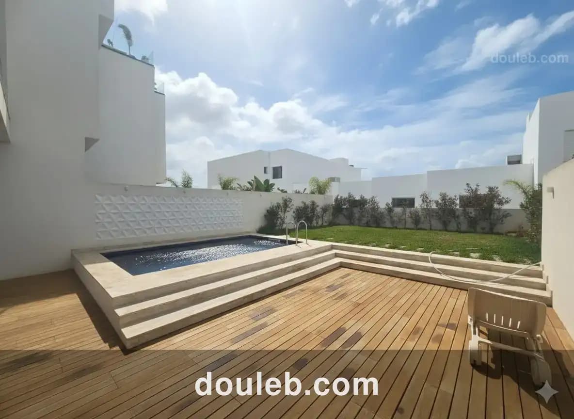 Appartement s2 avec piscine à gammarth à Tunis