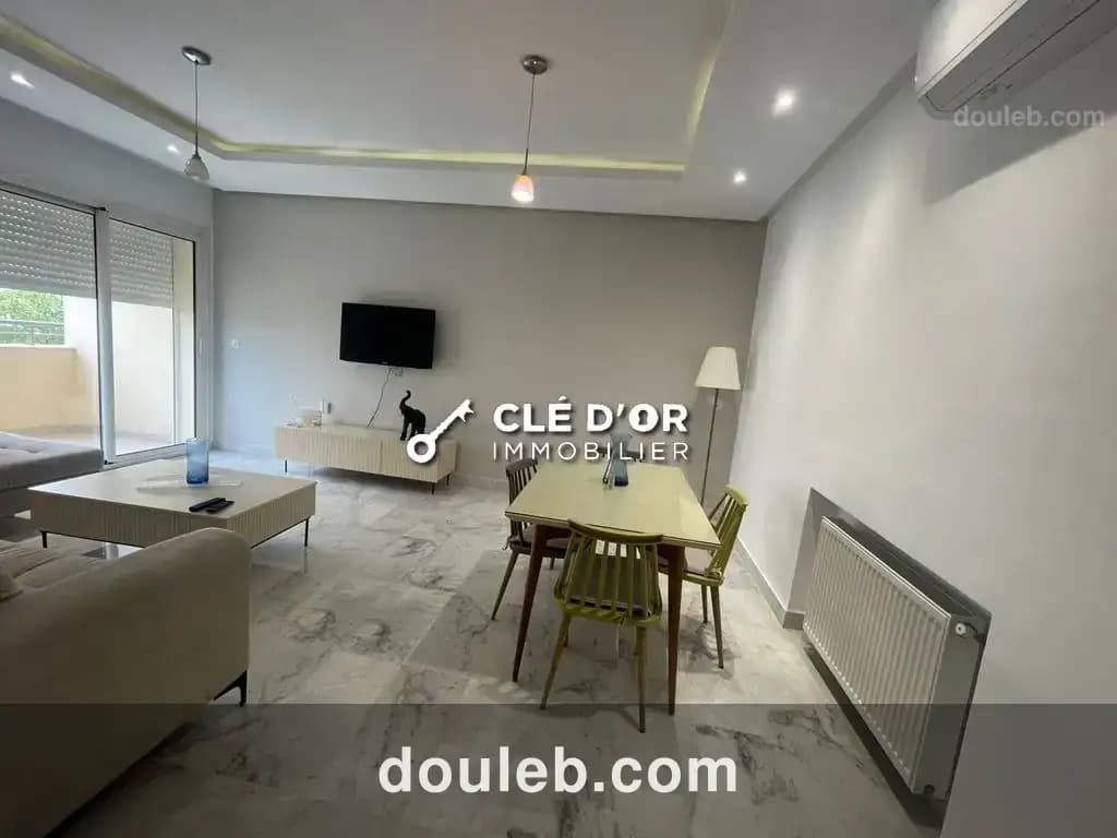 Un bel appartement s1 meublé situé a lac 2 à Tunis