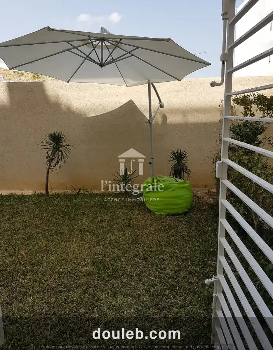Superbe s1 haut standing avec jardin à Tunis