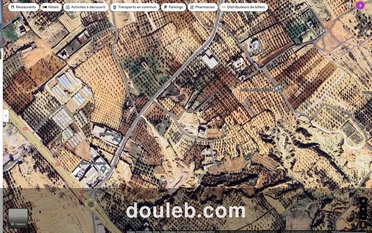 Terrain agricole 4600m à chatt mariem rmila à Tunis