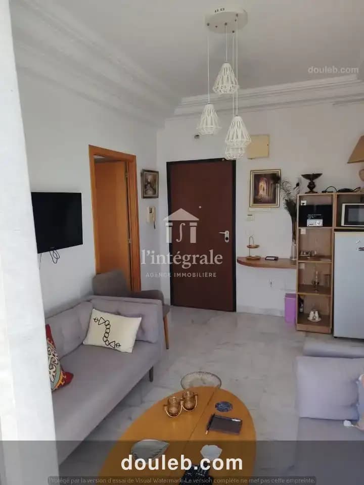 S1 meublé avec une vue magnifique à Tunis