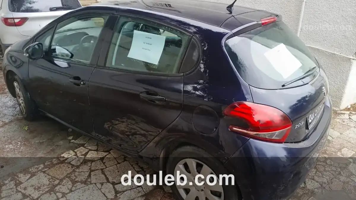 Peugeot 208 octobre 2018 premiere main à Tunis