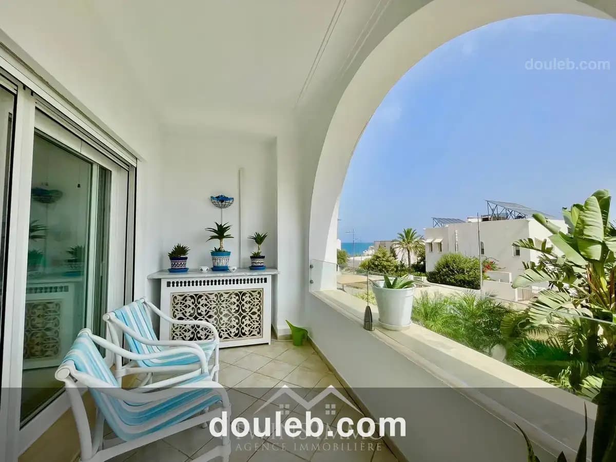 Appartement s3 meublé à marina gammarth à Tunis