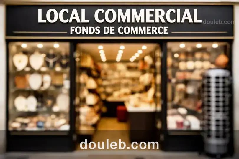 Local commercial prés rempoint siab à khzema ouest à Tunis
