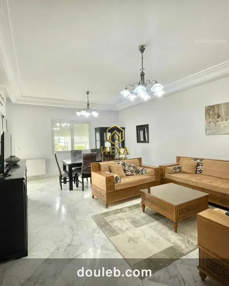Appartement s3 meublé aux berges du lac 2 à Tunis
