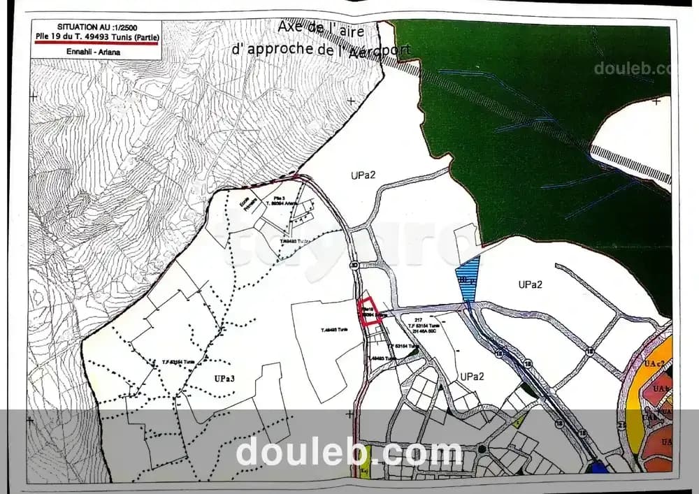 Terrain ennasr 2 à Tunis