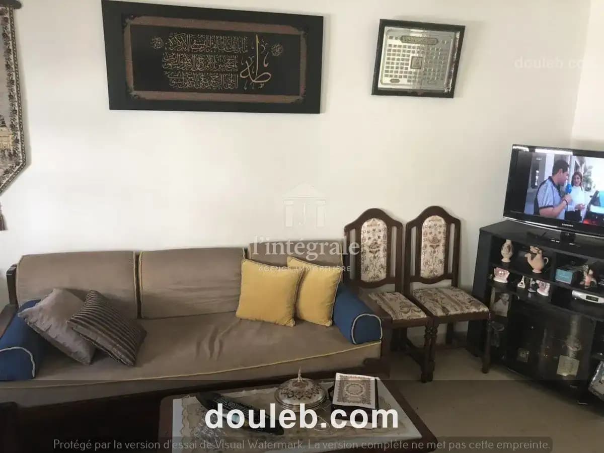 Bel appart s3 meublé à Tunis