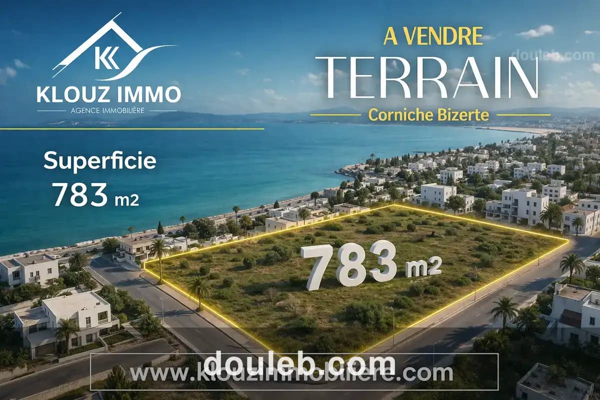 Opportunité en or corniche bizerte à Tunis