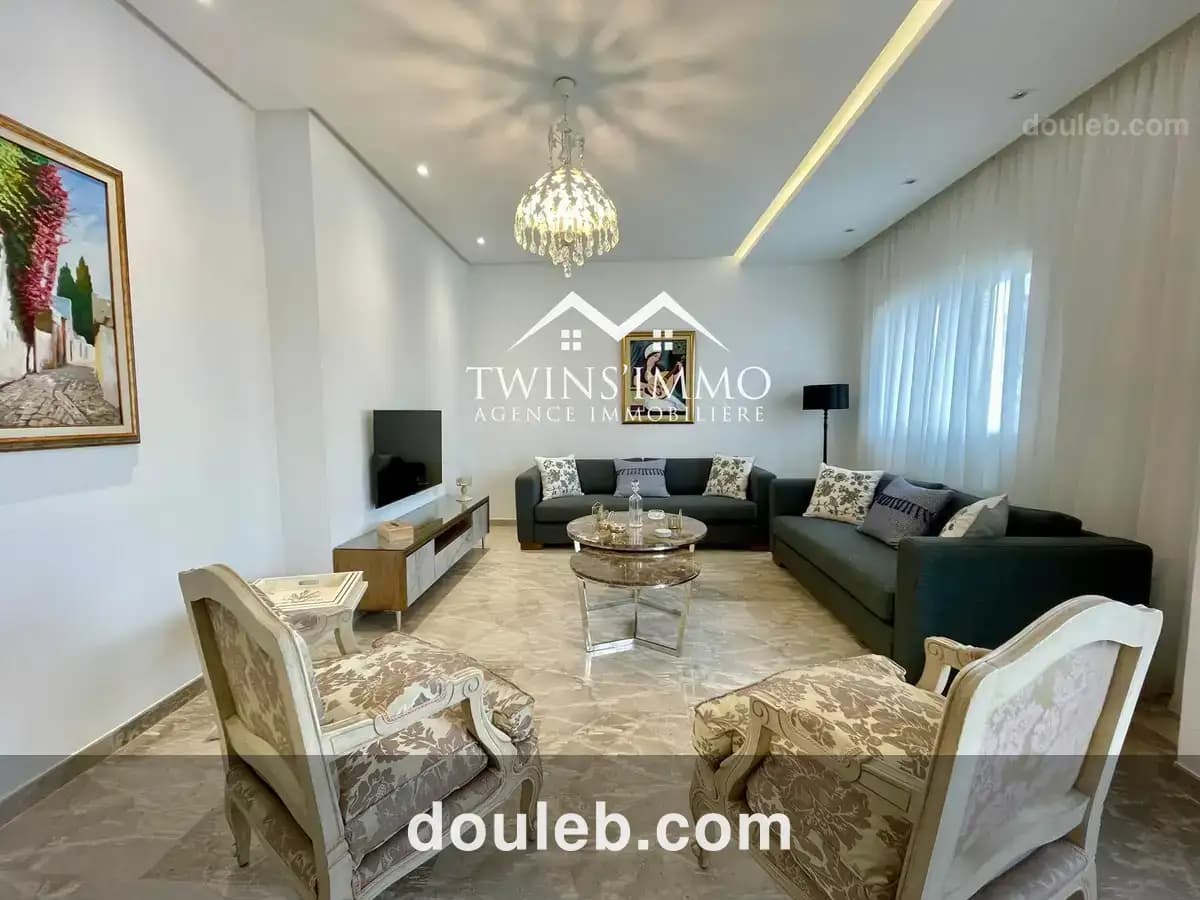 Appartement s2 de 122 m2 à la marsa à Tunis
