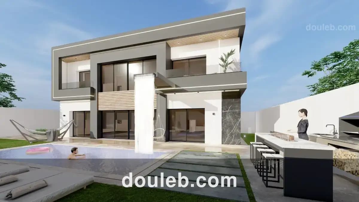 Une charmante villa 500m2 terrain à Tunis