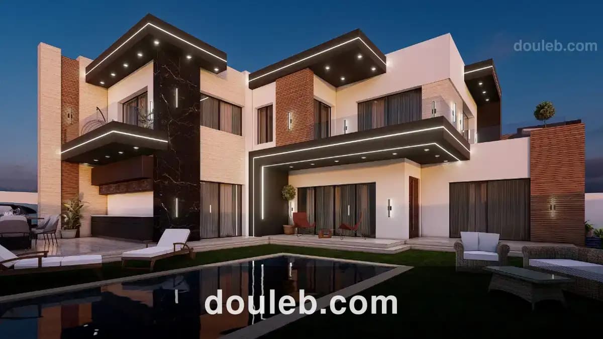 Une charmante villa de style moderne 700m2 à Tunis