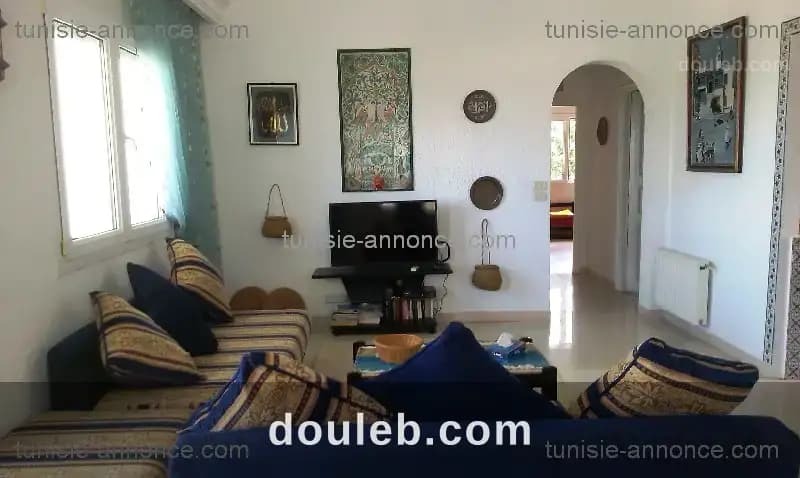 Etage s3 de pittoresque villa au bord de mer chatt à Sousse