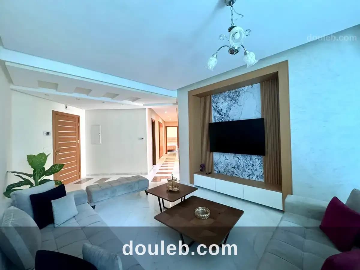 Bel appartement s3 meublé au jardin de carthage à Tunis