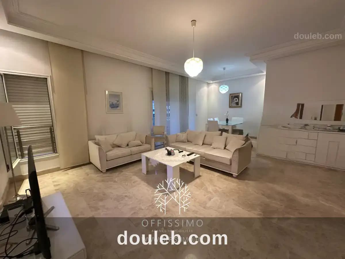 Appartement s2 meublé lac 2 haut standing à Tunis