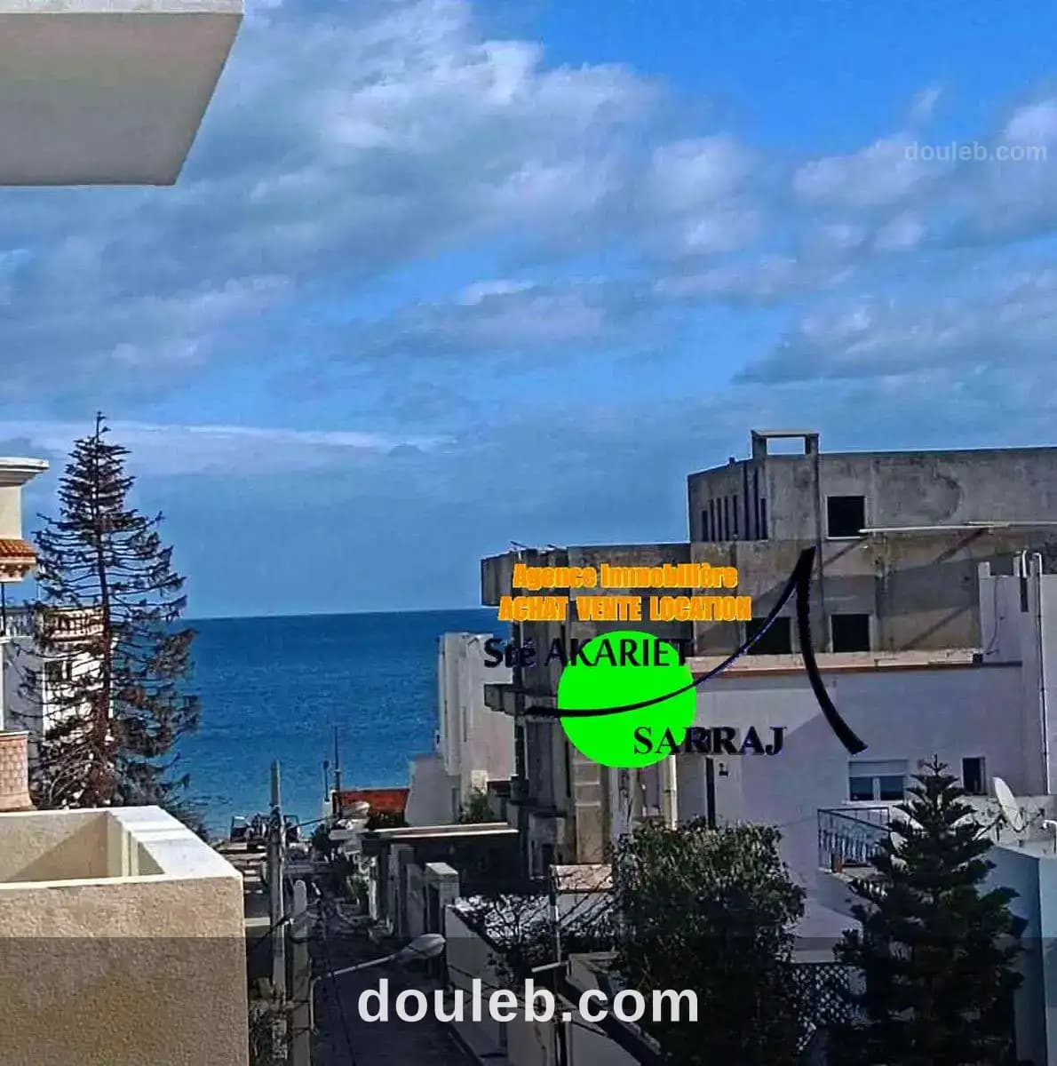 Des appartements s2 à 100 de la plage chatt mariem à Sousse