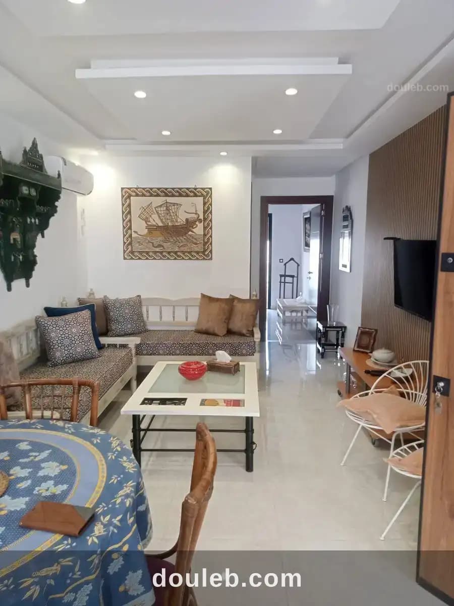 Appartement s1 richement meublé a la marsa à Tunis