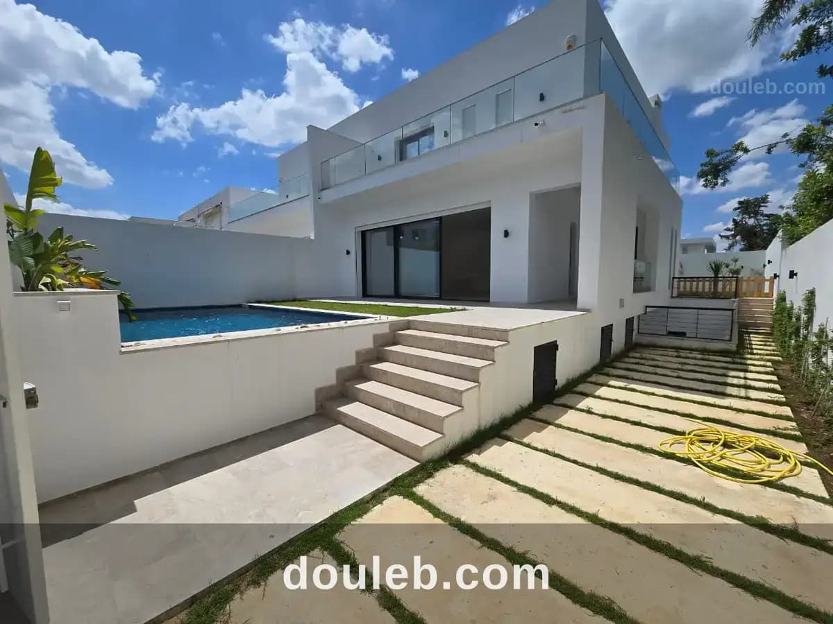Villa avec piscine à gammarth touristique à Tunis