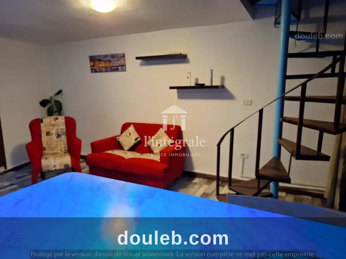 Joli loft s1 meublé à Ariana