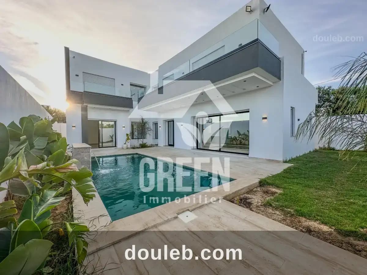 Villa verde à Nabeul