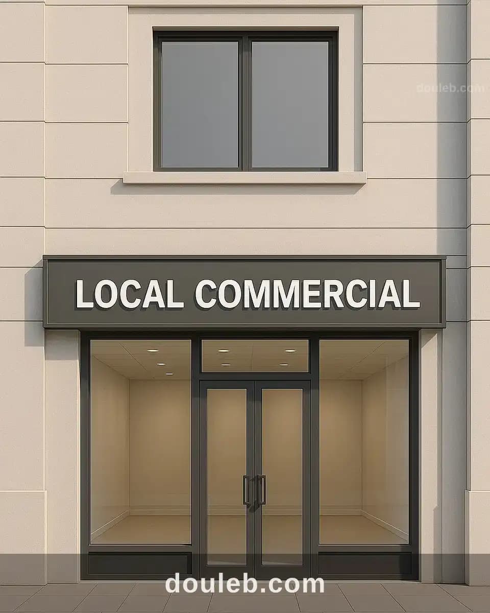 Local commercial 33m2 à la nv soukra à Tunis