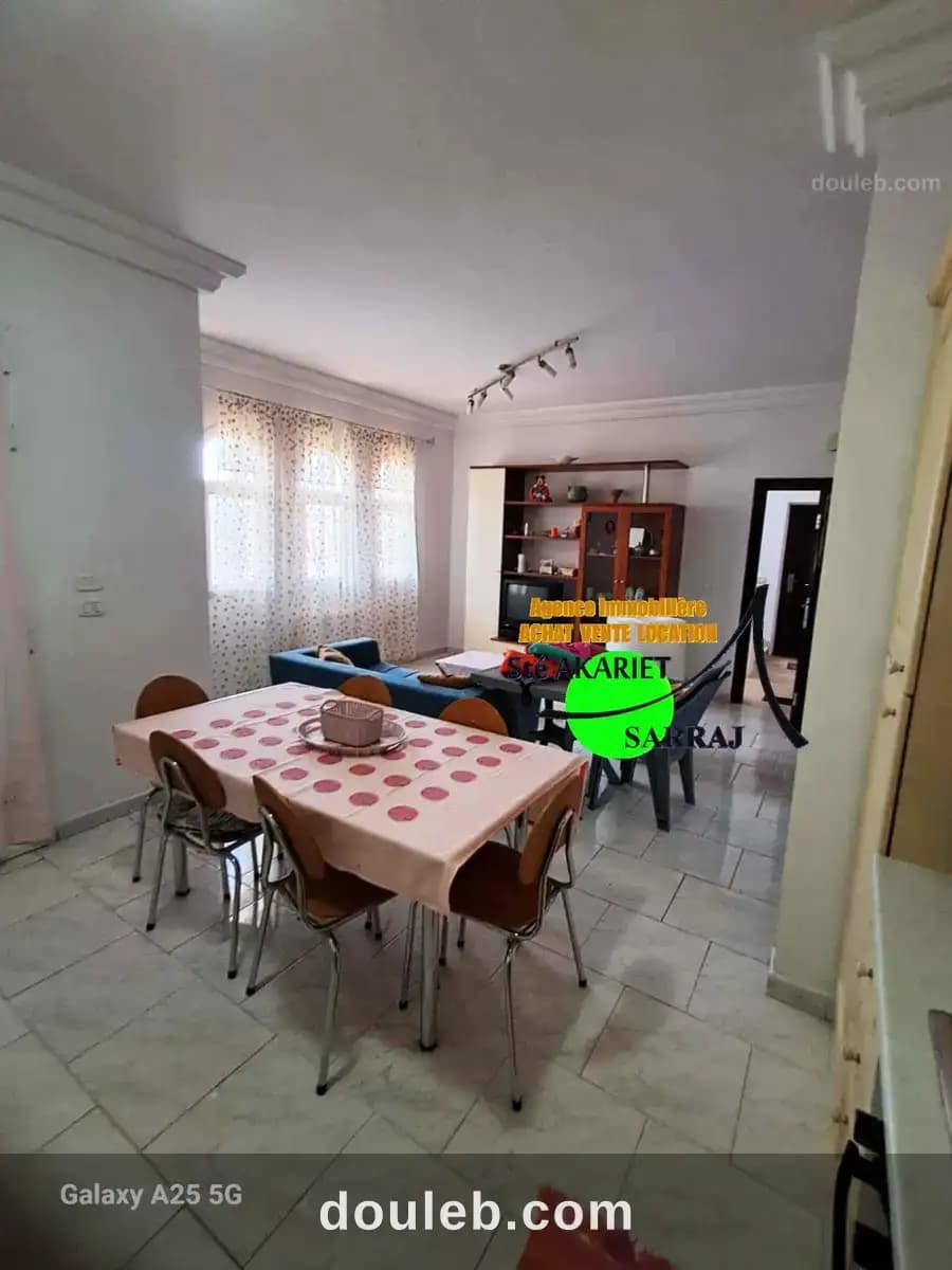 Appartement s2 à 400métre de la plage chatt mariem à Sousse
