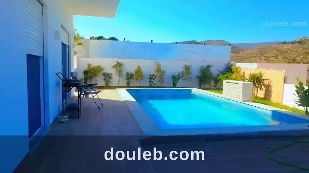 Villa salon et 3 suites avec piscine à Nabeul