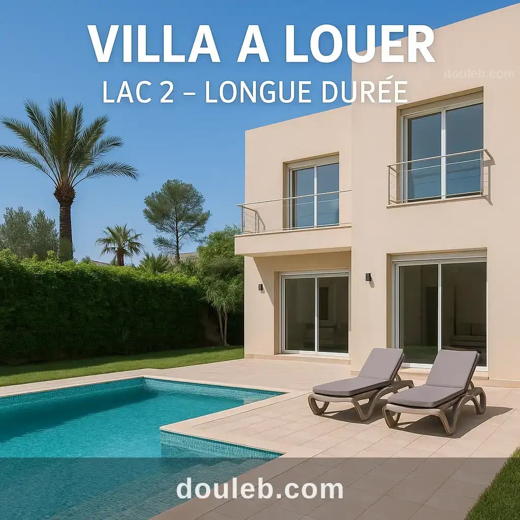 Villa lac 2 longue durée à Tunis