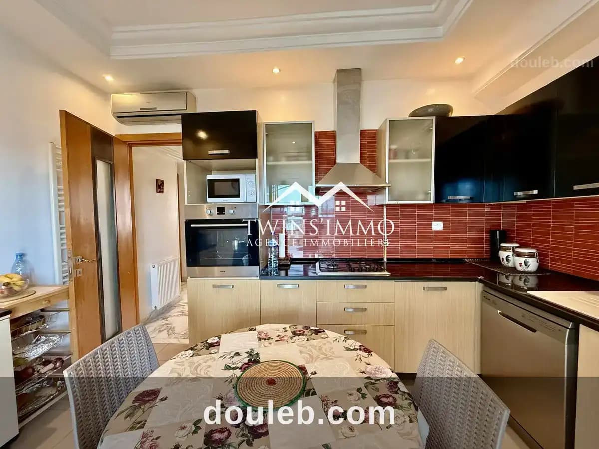 Appartement s4 à la soukra - Miniature 5