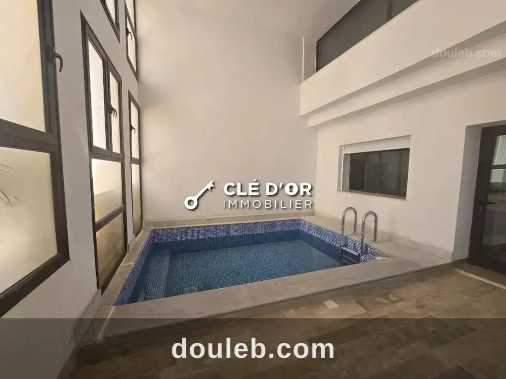Duplex s3 avec piscine à Tunis