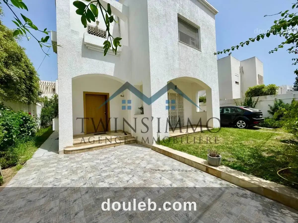 Belle villa en s5 à la marsa à Tunis