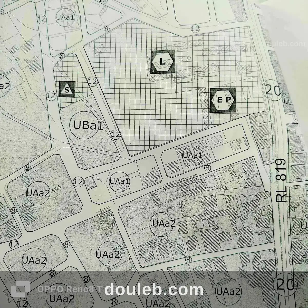 Terrain clôturé 325m deux façades à kalaa seghira à Sousse