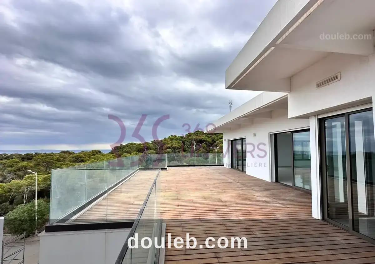 Penthouse avec vue sur mer à gammarth ref ra045 - Miniature 5
