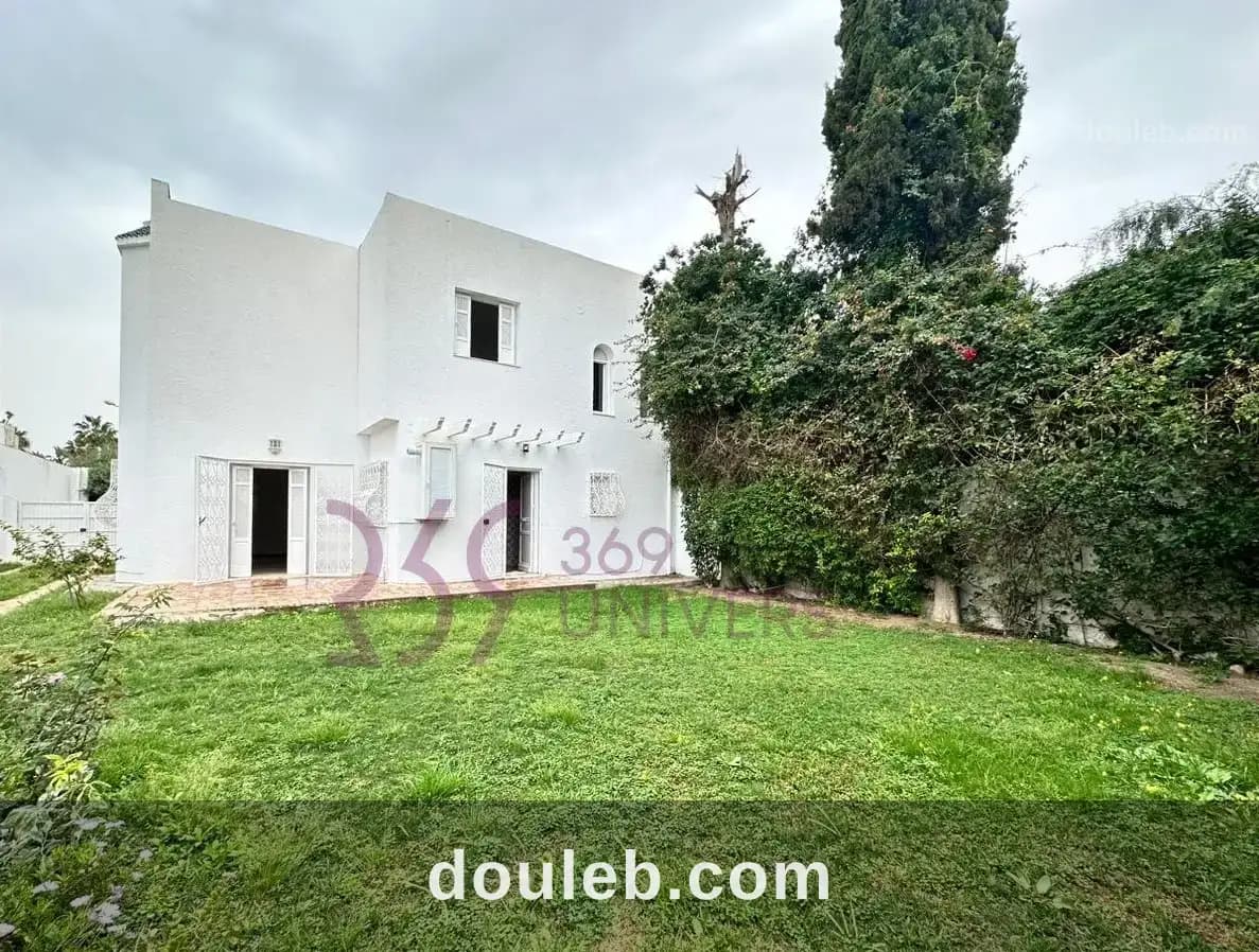 Duplex avec jardin à la marsa ref rd039 à Tunis
