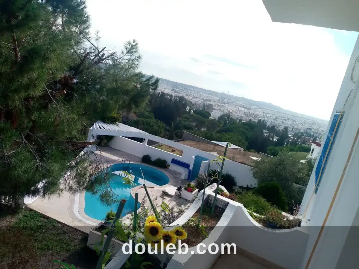 Villa chic avec piscine à gammarth - Miniature 2