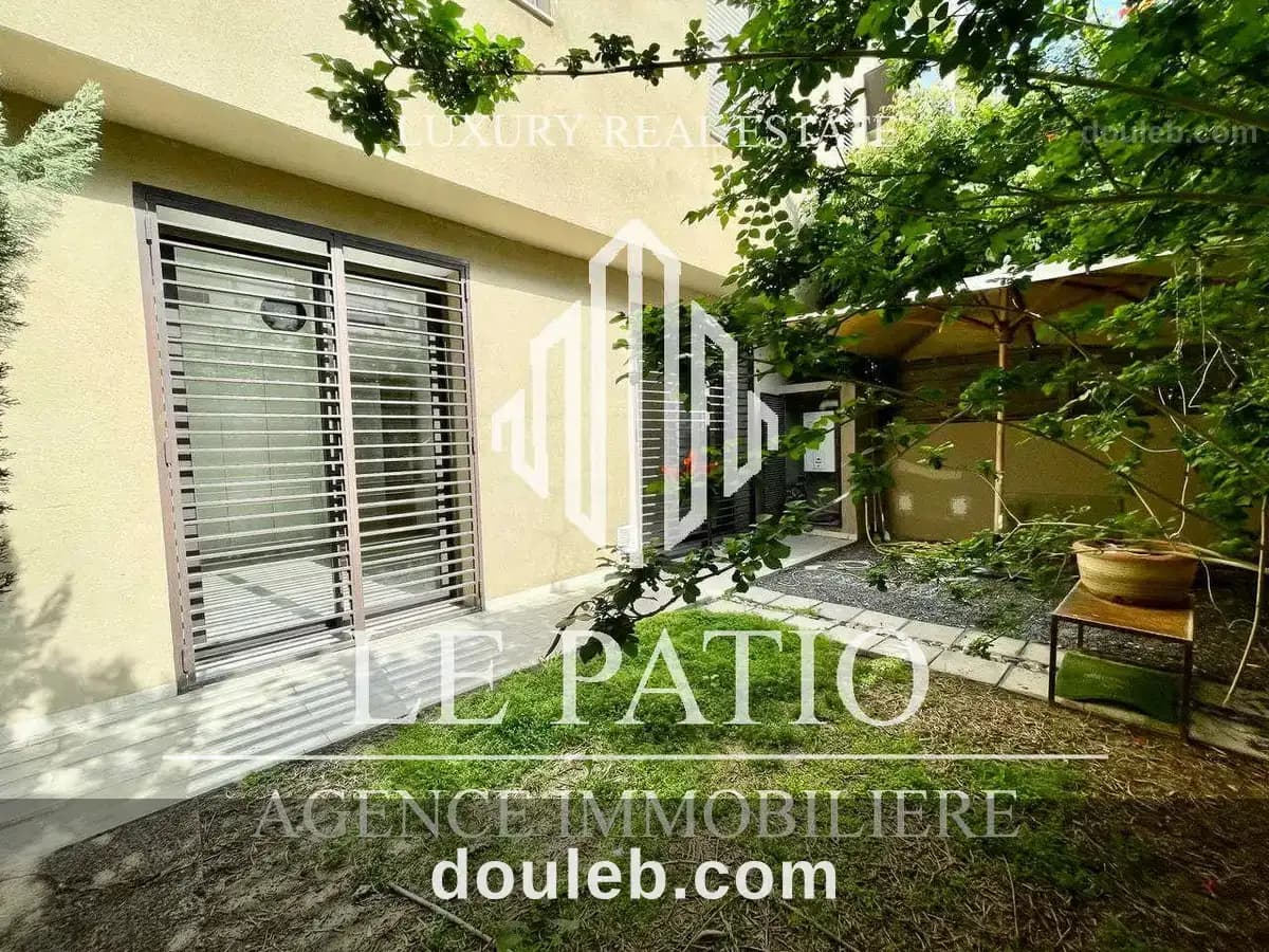 Appartement meuble s1 avec jardin à Tunis