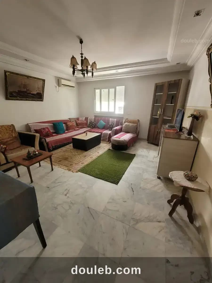 Etage de villa s2 meublé manar1 à Tunis