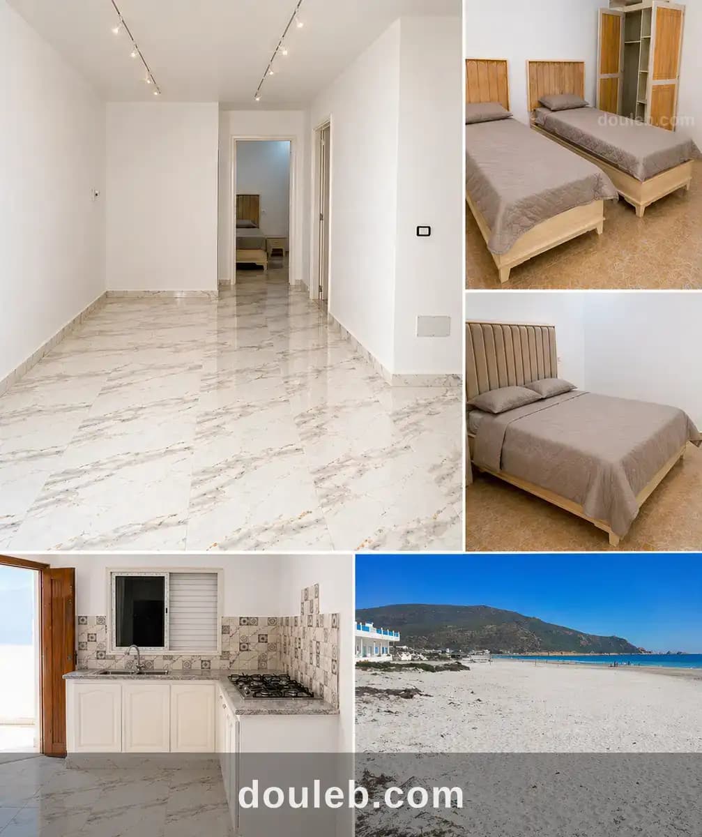 Appartement en bord de mer à chatt el haouaria à Nabeul