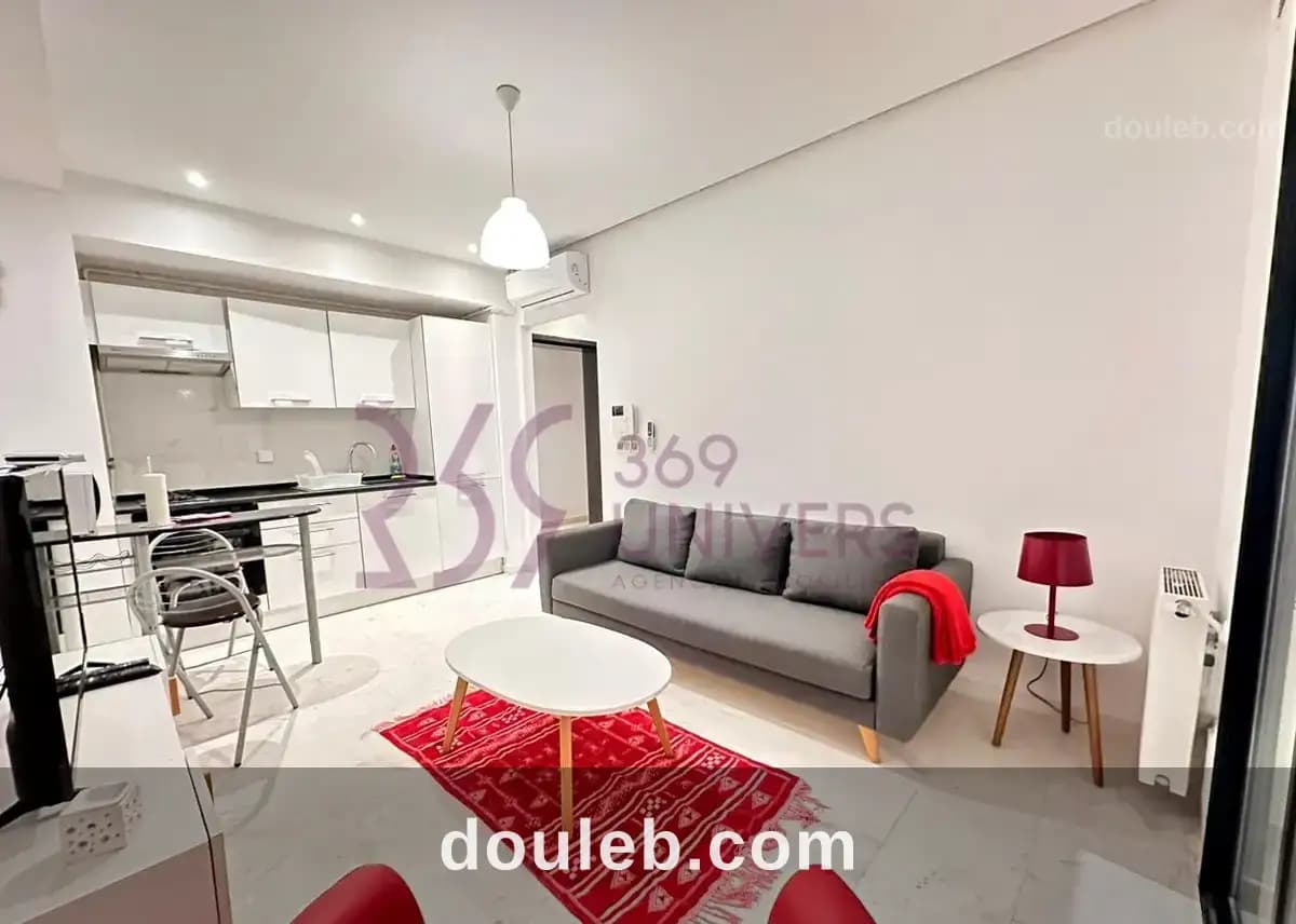 Appartement avec balcon à la marsa ref ra027 à Tunis