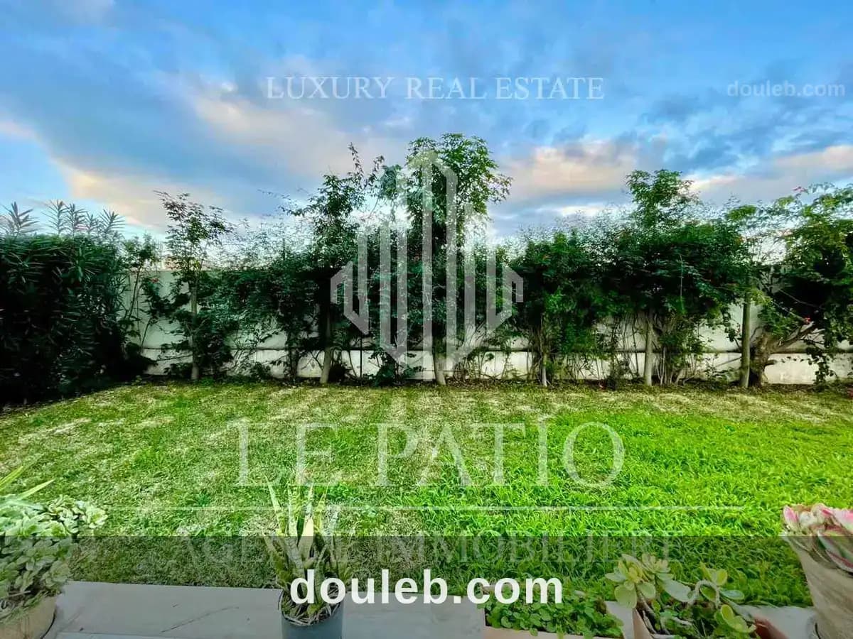 Appartement s3 avec jardin à Tunis
