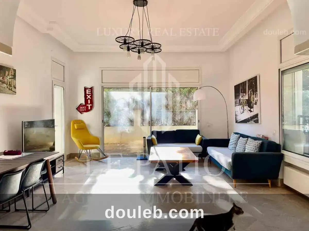 Appartement s3 avec jardin a la marsa - Miniature 2
