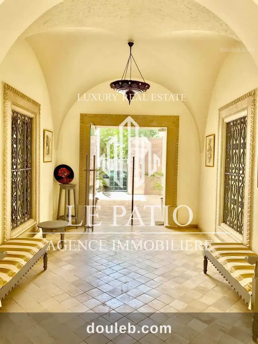 Villa arabesque à la marsa à Tunis