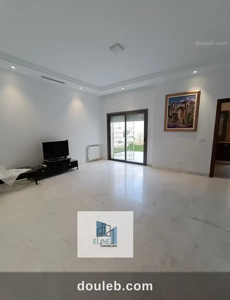 Appt s plus 2 avec jardin a l'aouina à Tunis