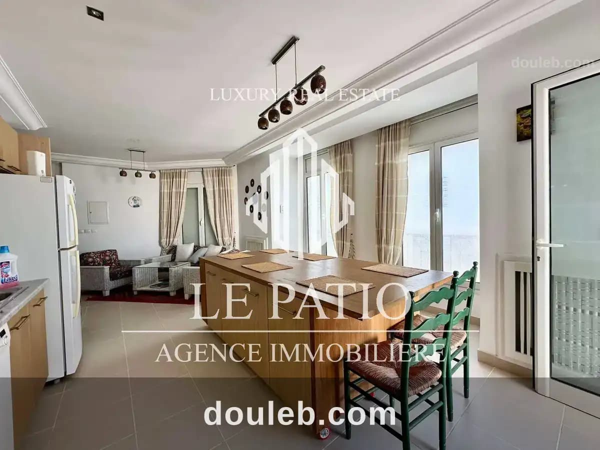 Appartement s3 meuble a la marsa ville à Tunis