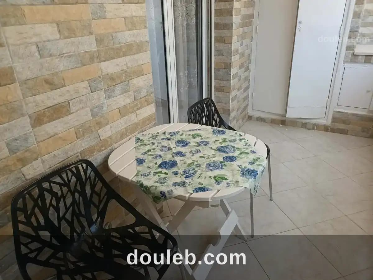 Appartement meublé en face de la plage rdc bizerte à Bizerte