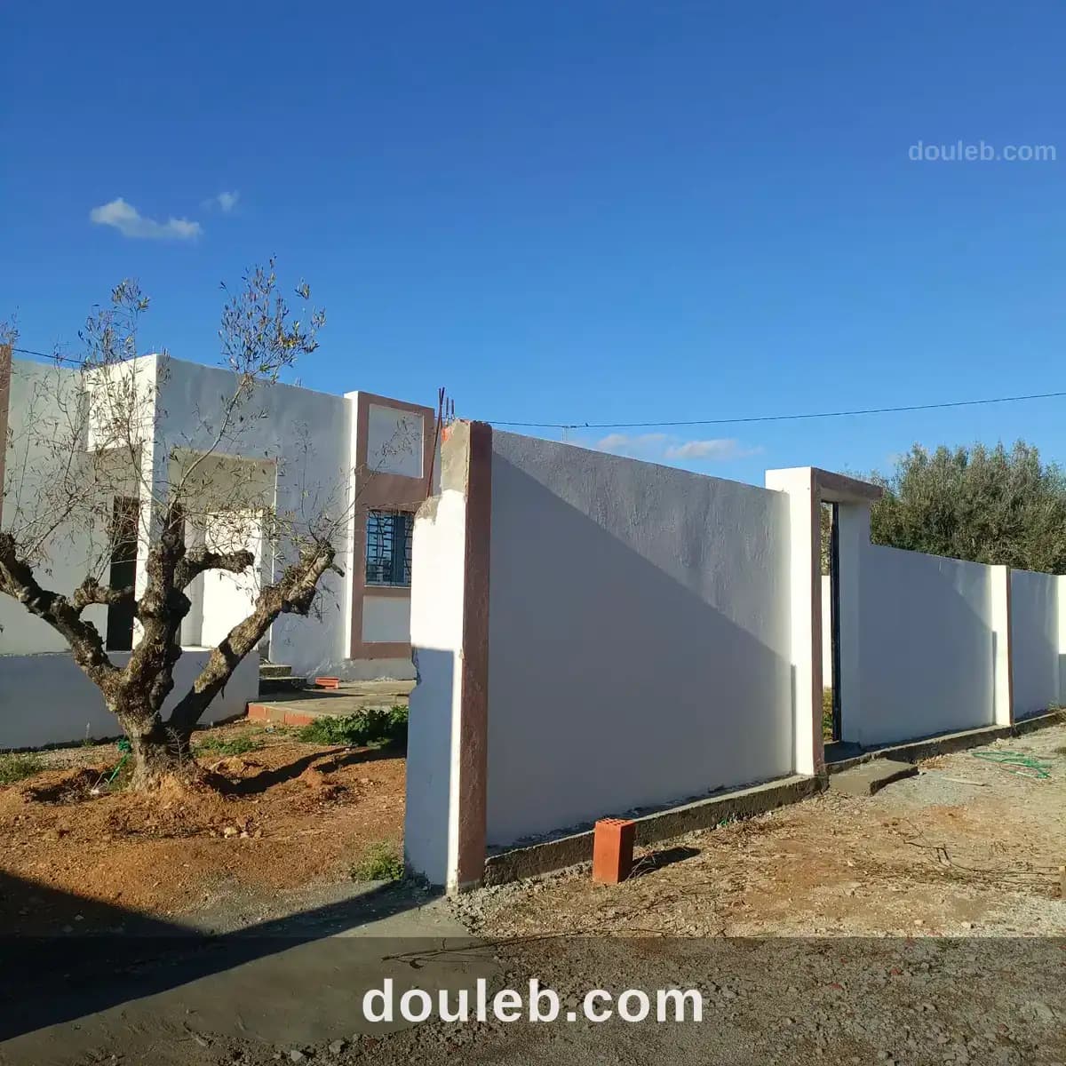 Av villa de 400m terrain à hammamet sud à Nabeul