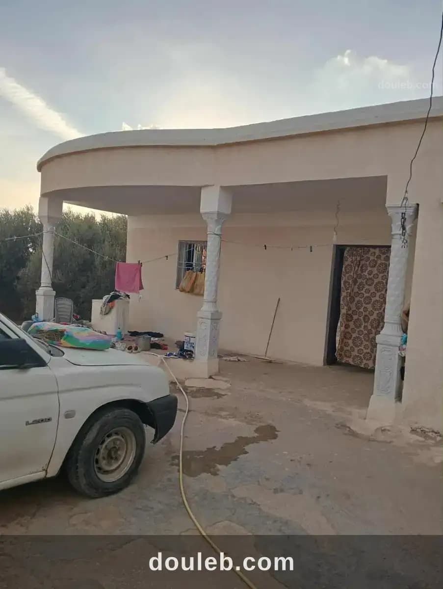 Deux maisons avec garage et un grand jardin à Nabeul
