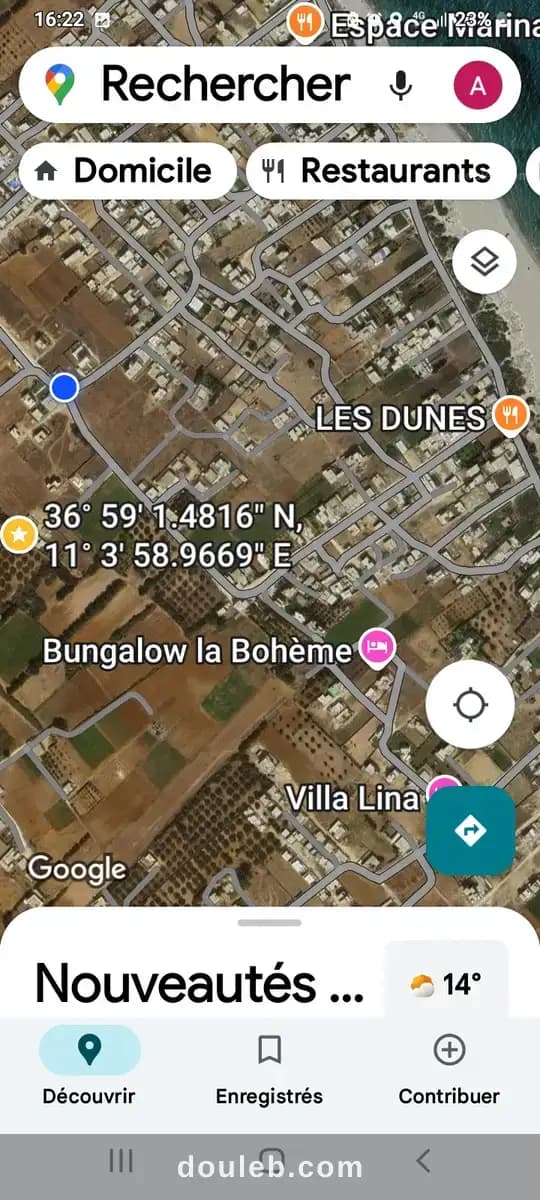 Villa plage dar alouch à Nabeul