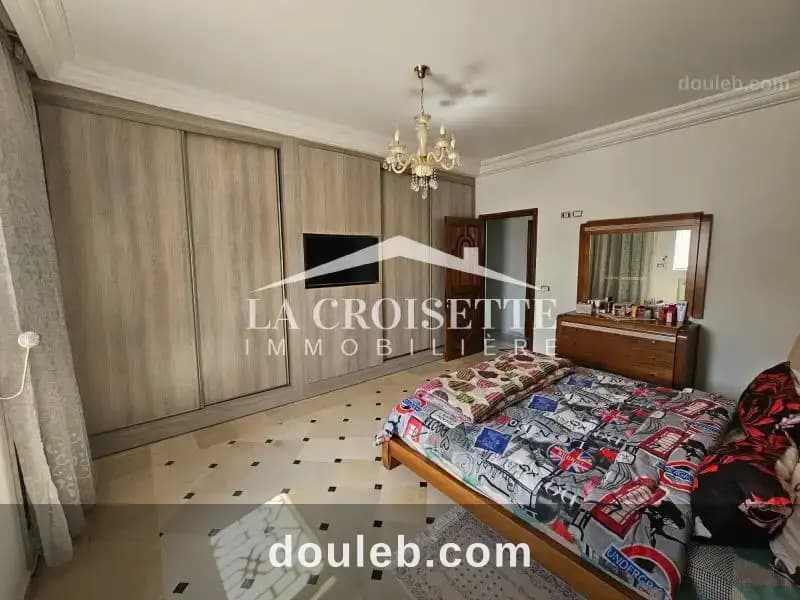 Etage de villa s3 meublé à la soukra mel0597 - Miniature 5