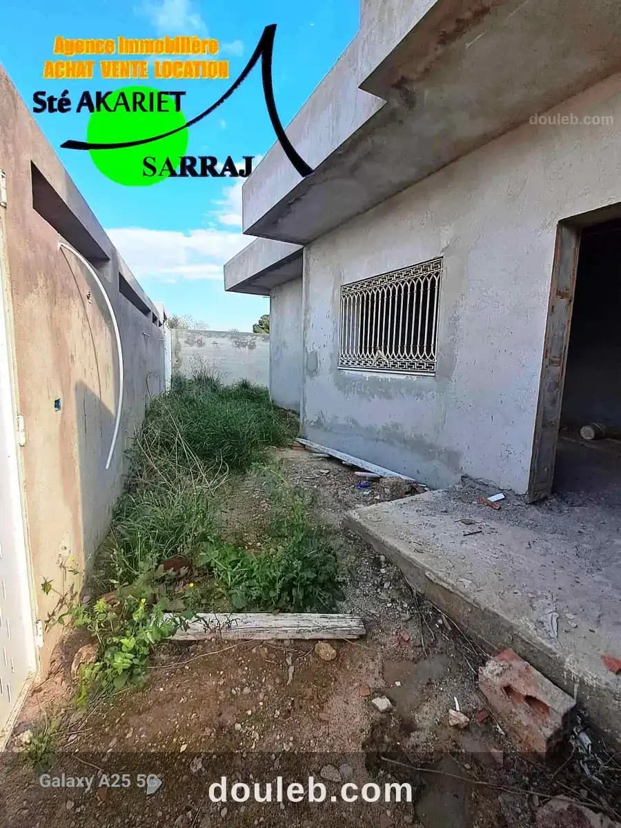Villa manque de finition à chott romaine akouda à Sousse
