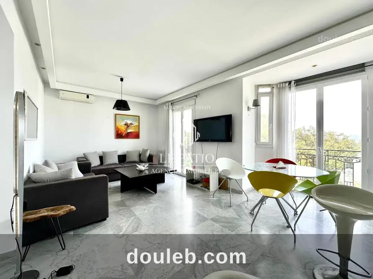 Appartement meuble haut standing avec vue mer à Tunis